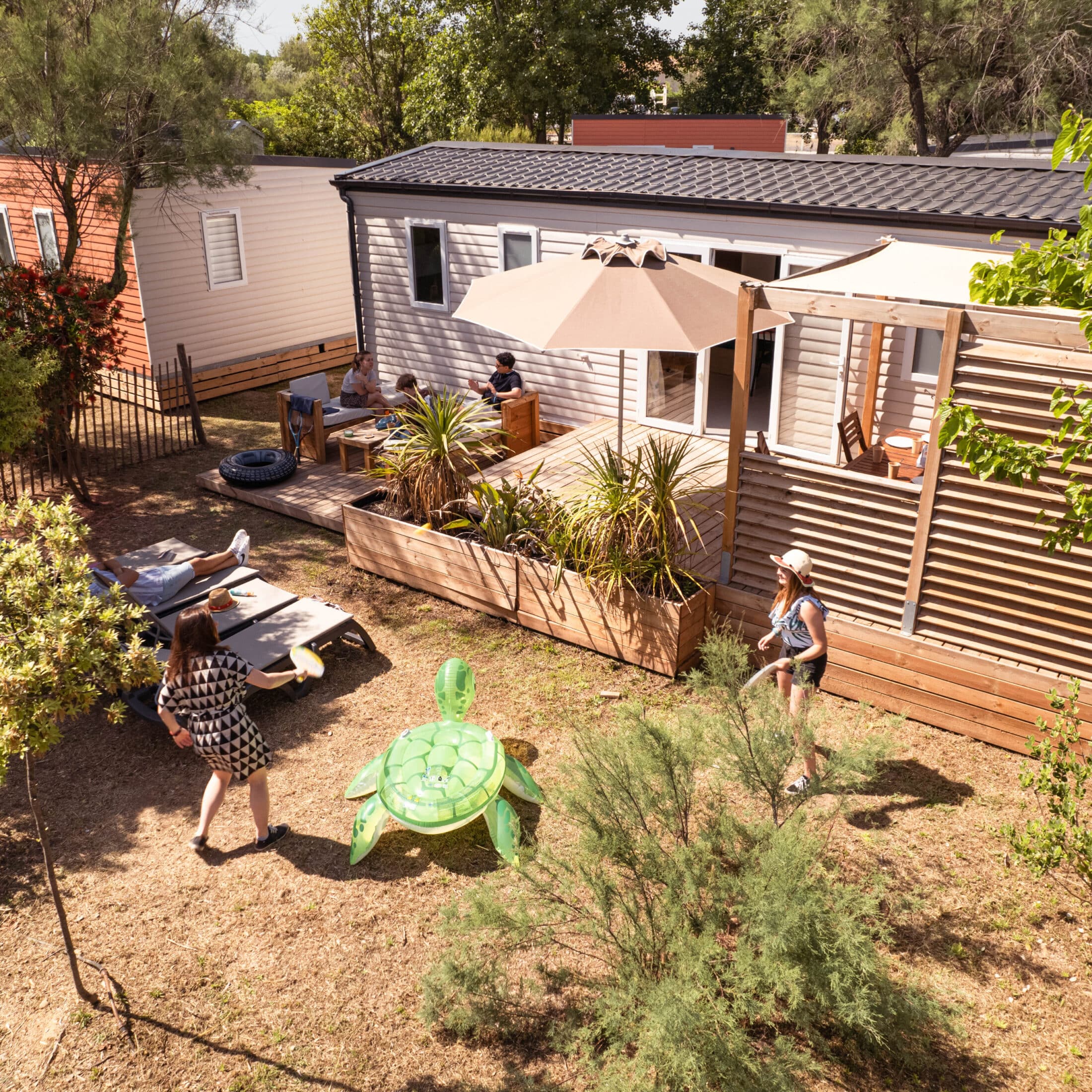 camping a valras les mobil homes