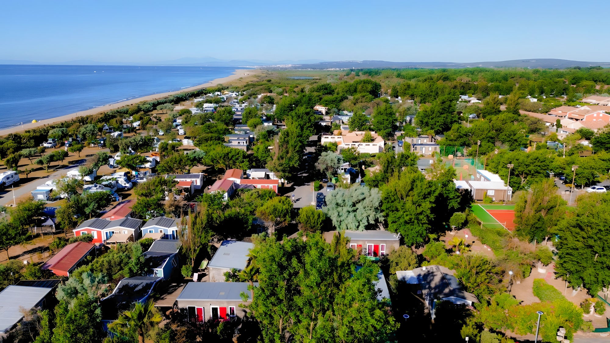Camping plage et bord de mer