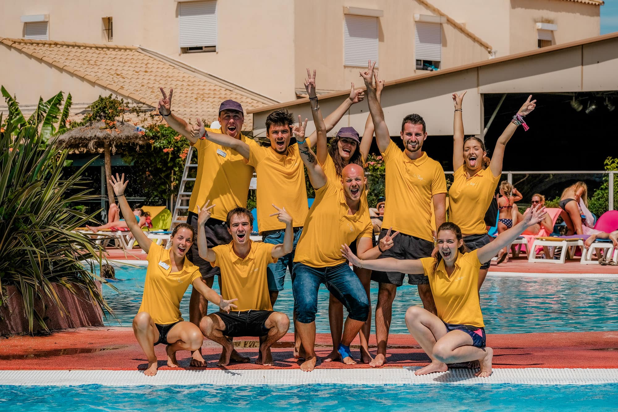 Equipe Campong la plage et du bord de mer