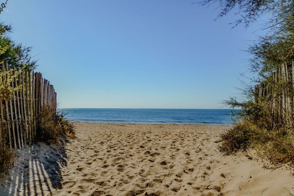 Les plages dans l'Hérault