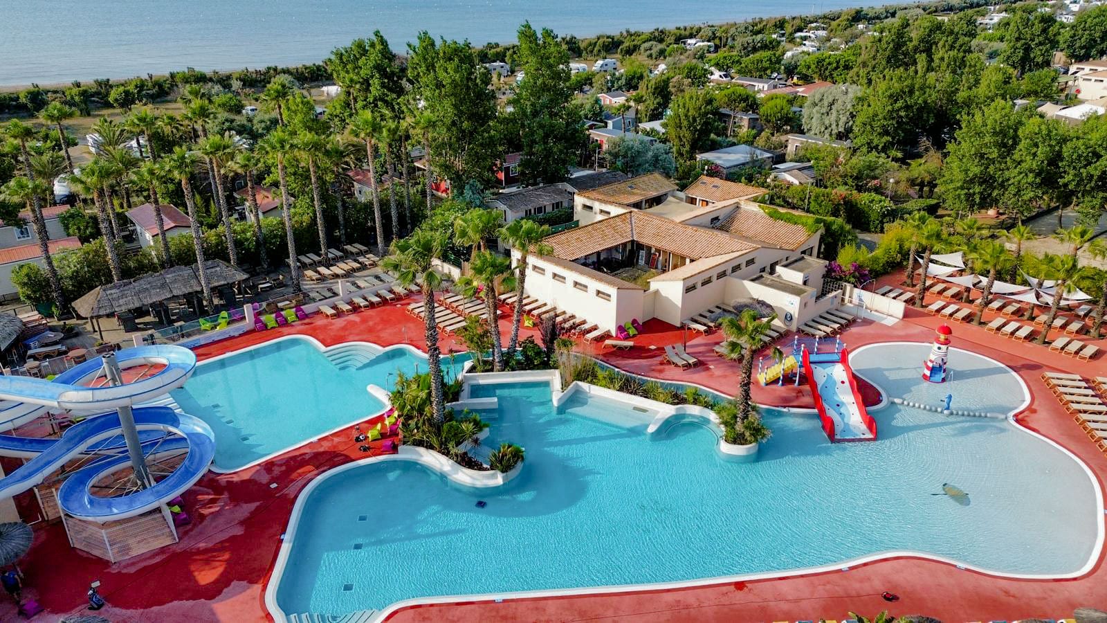 Piscine camping bord de mer